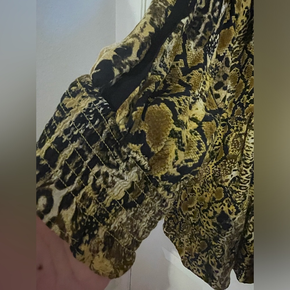 Ba&Sh Python Print Dress - Xl - image 3